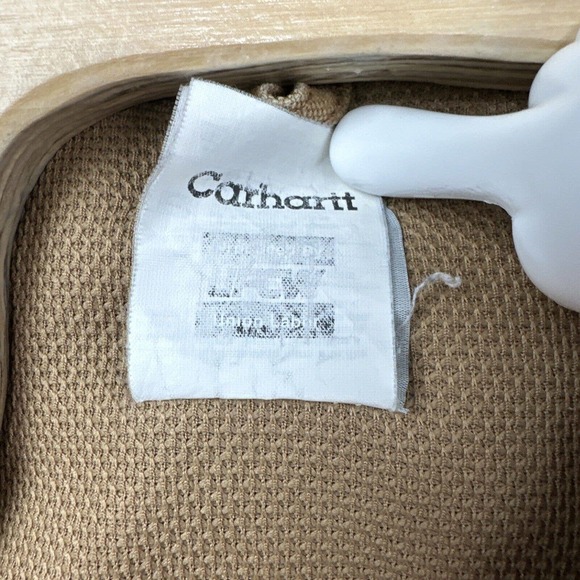 Vintage Carhartt Jacket Mens 4XL Brown Duck J131 Hoodie Union Michigan‎ USA VGC - Picture 10 of 16